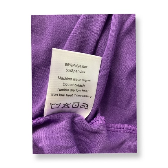 Doublju Skater Skirt Purple Size Small New With Tags - Picture 4 of 4